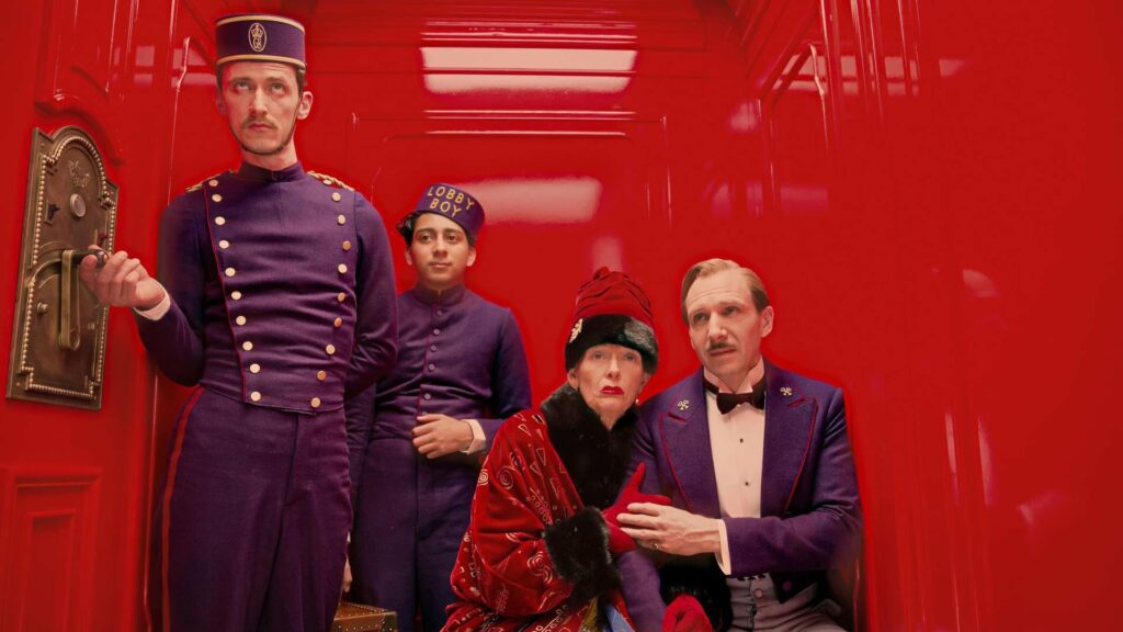Image from the movie "The Grand Budapest Hotel"