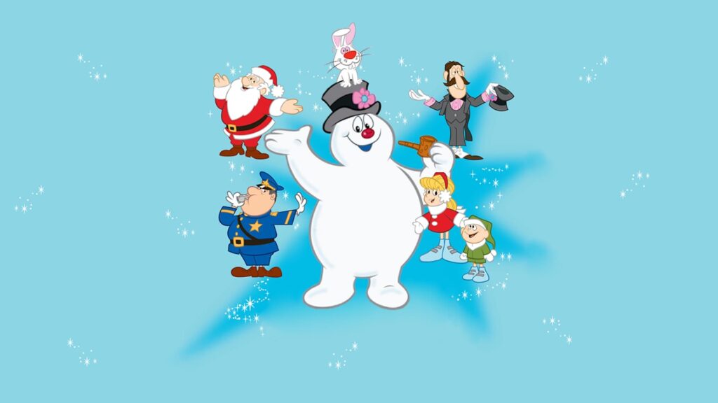 Image from the movie "Frosty the Snowman"