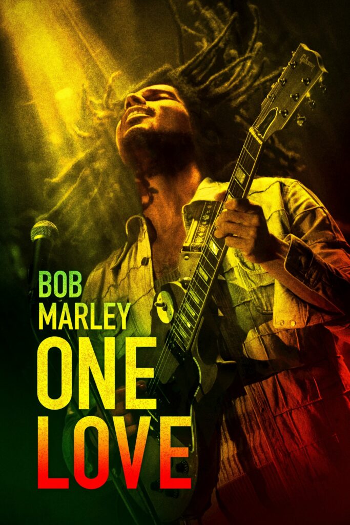 Poster for the movie "Bob Marley: One Love"