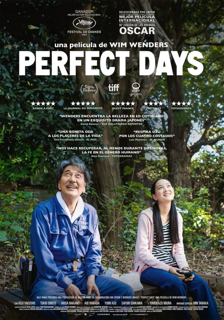 Poster for the movie "Perfect Days"