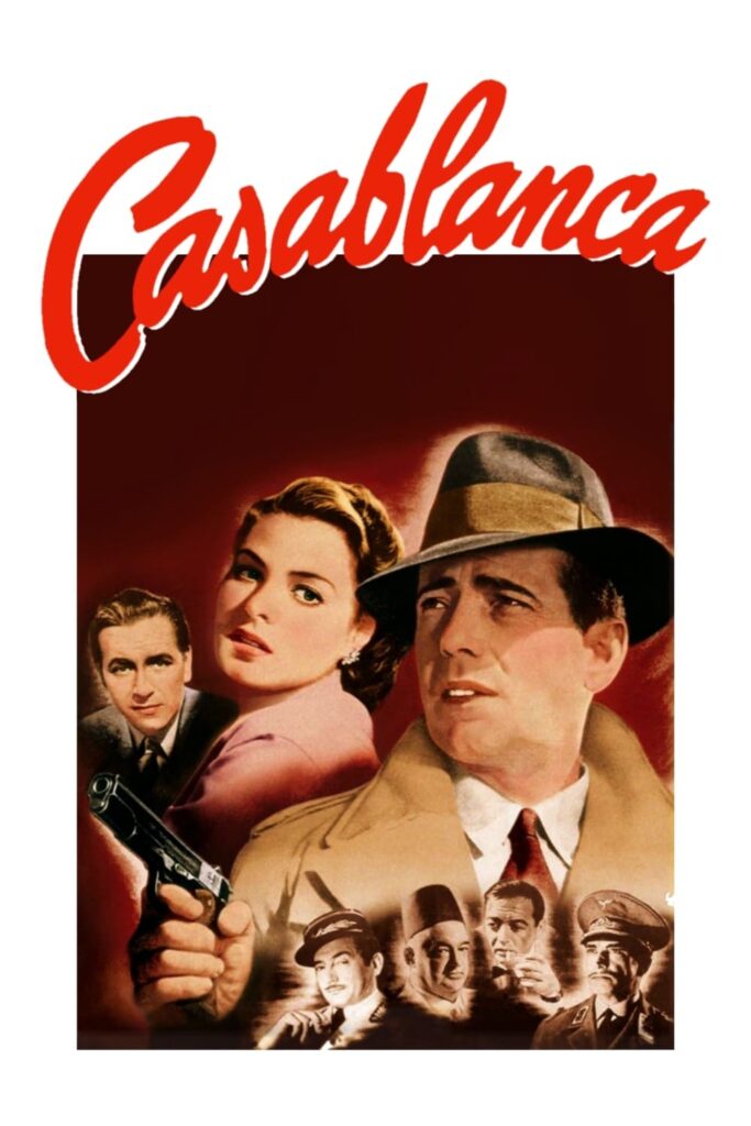 Poster for the movie "Casablanca"