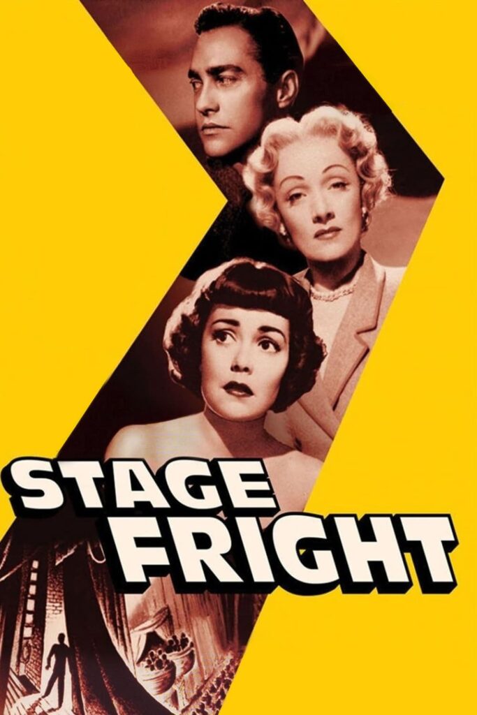 Poster for the movie "Stage Fright"