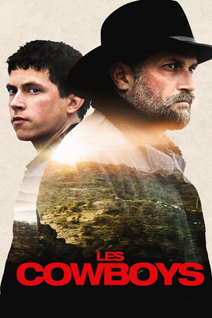 Poster for the movie "Les Cowboys"