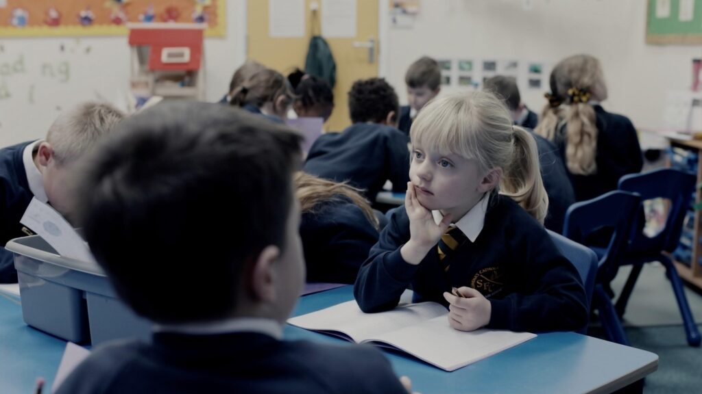 Image from the movie "The Silent Child"