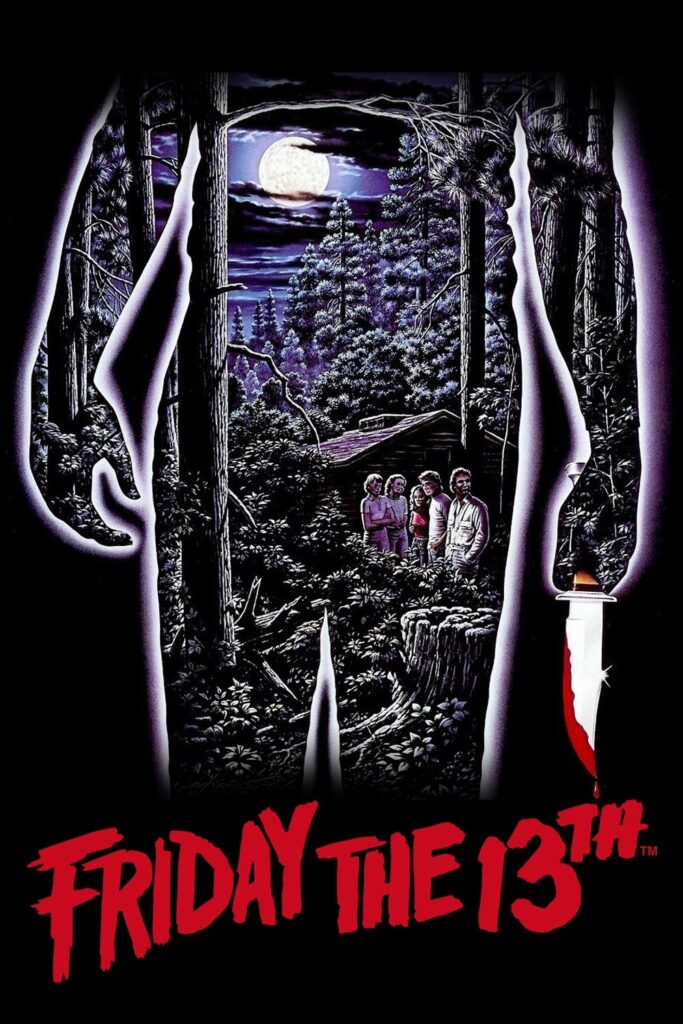 Poster for the movie "Friday the 13th"
