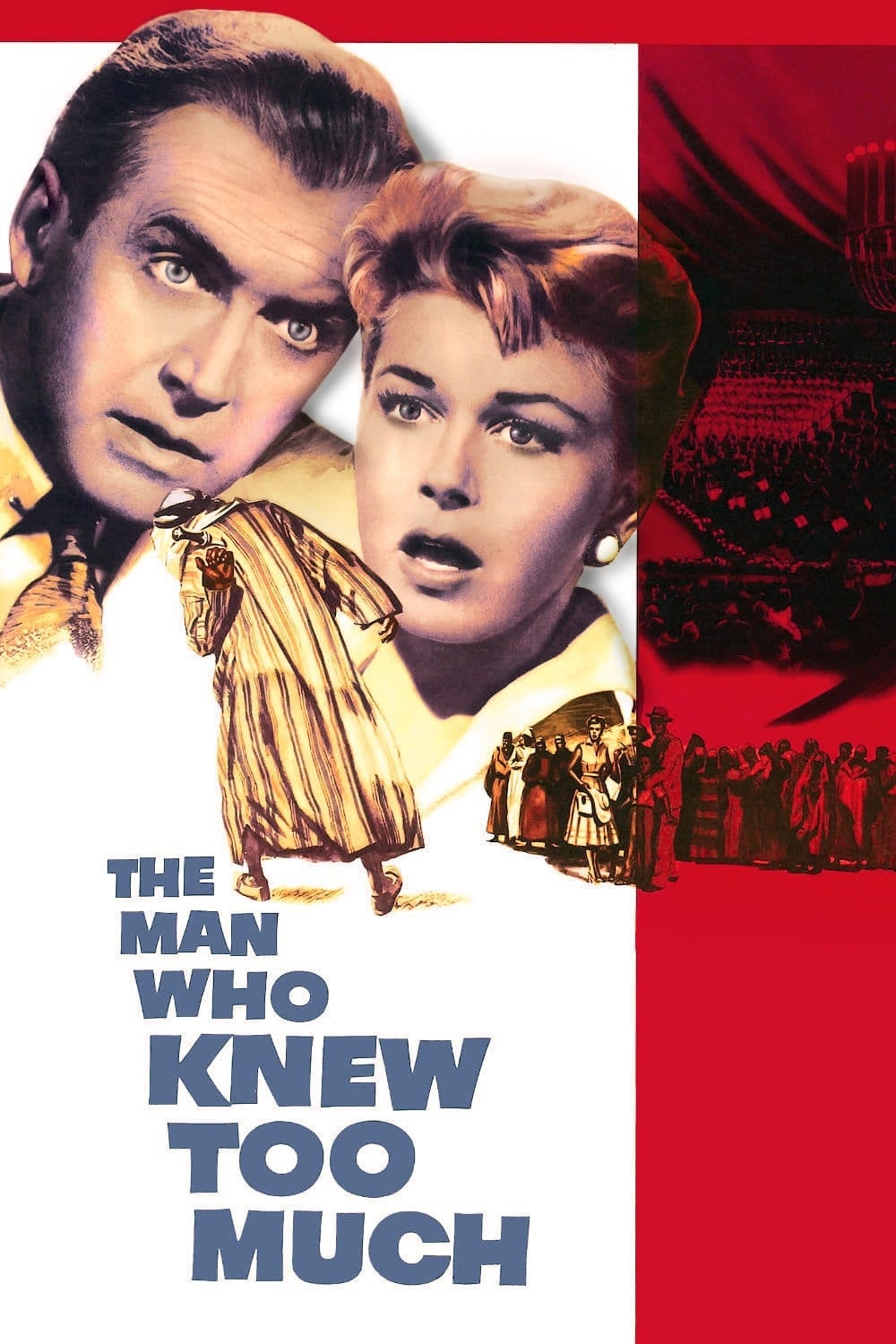 Poster for the movie "The Man Who Knew Too Much"