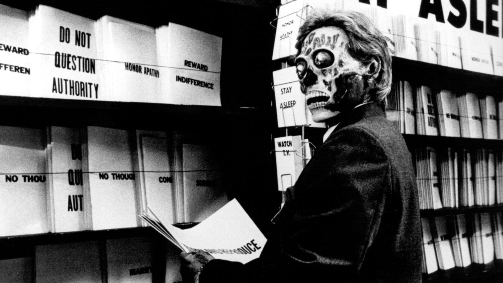 Image from the movie "They Live"
