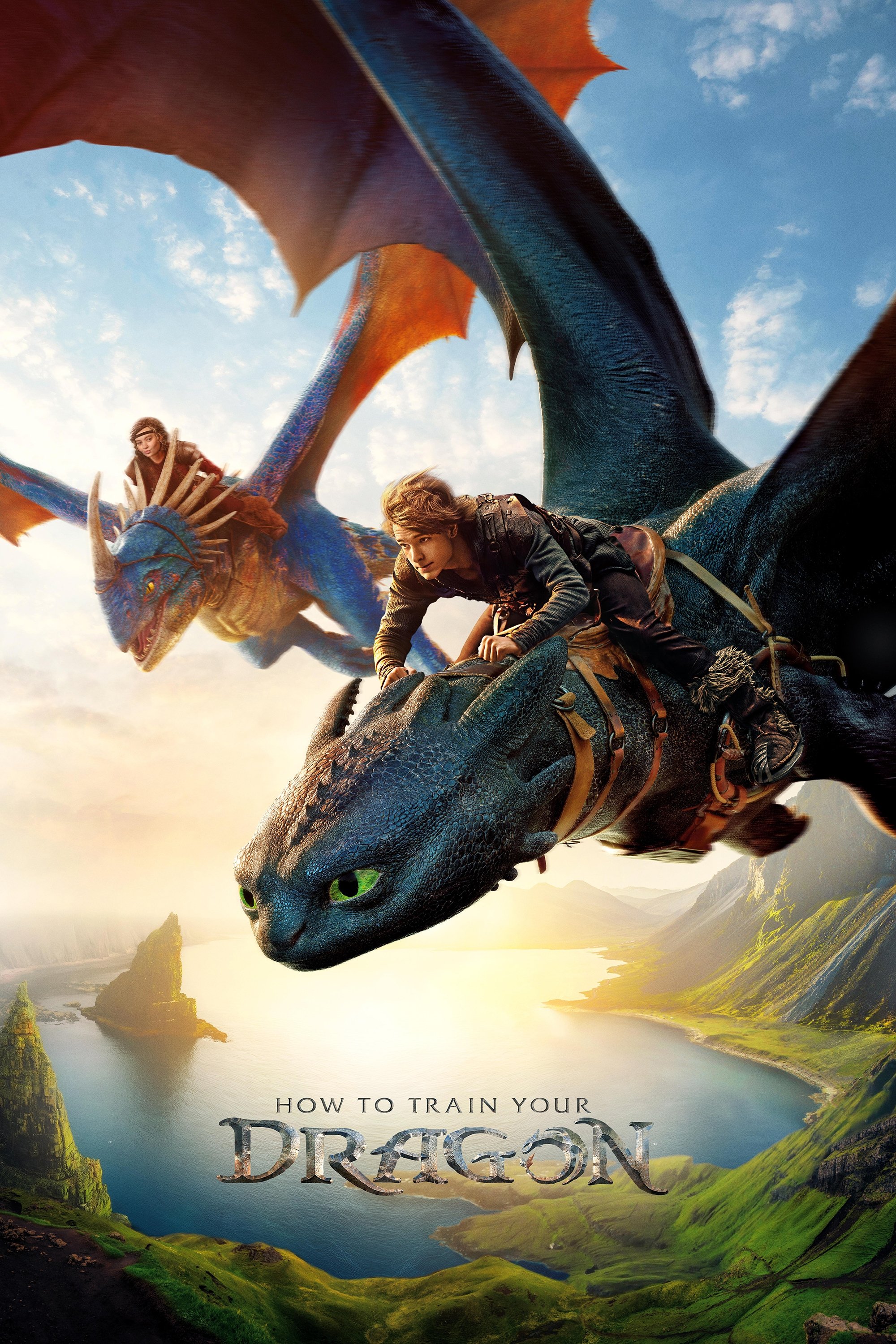 Poster for the movie "How to Train Your Dragon"