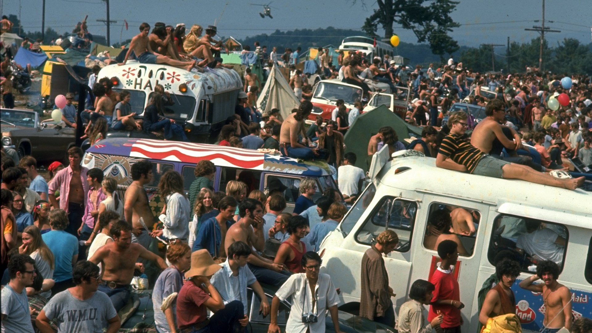 Image from the movie "Woodstock"