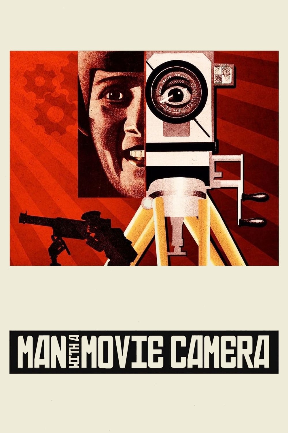 Poster for the movie "Man with a Movie Camera"