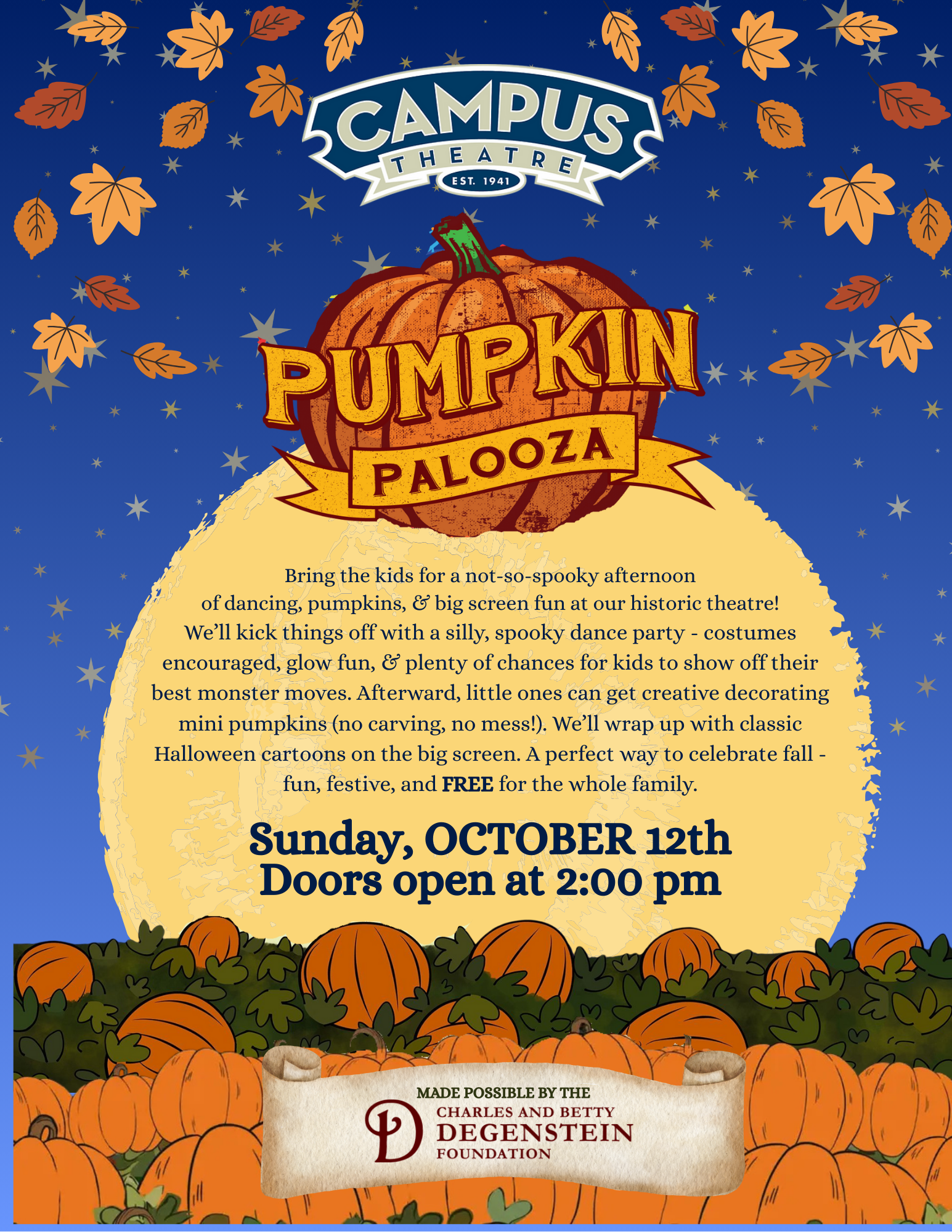 PUmpkin palooza! FINAL PUmpkin palooza! FINAL