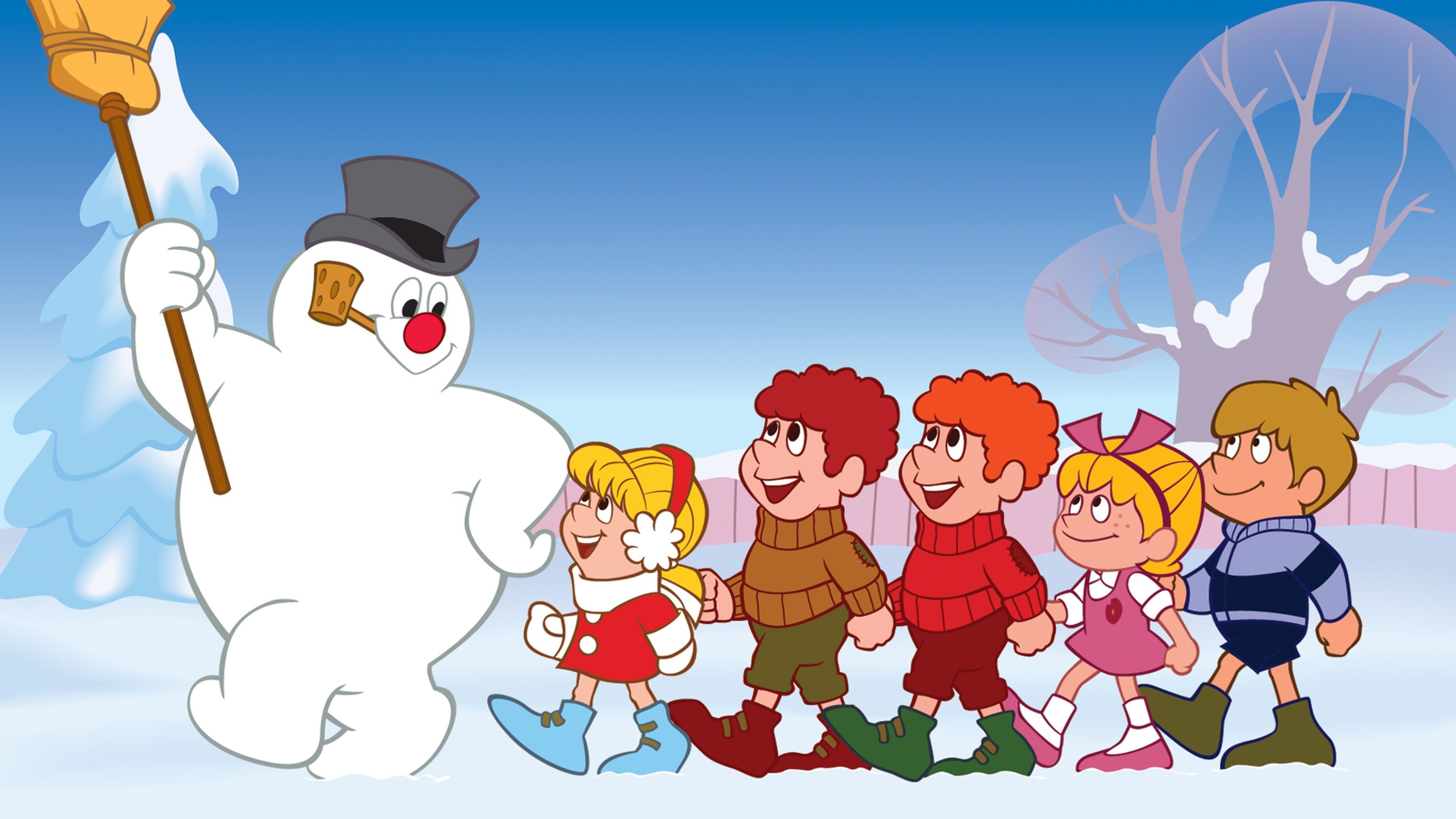 Image from the movie "Frosty the Snowman"