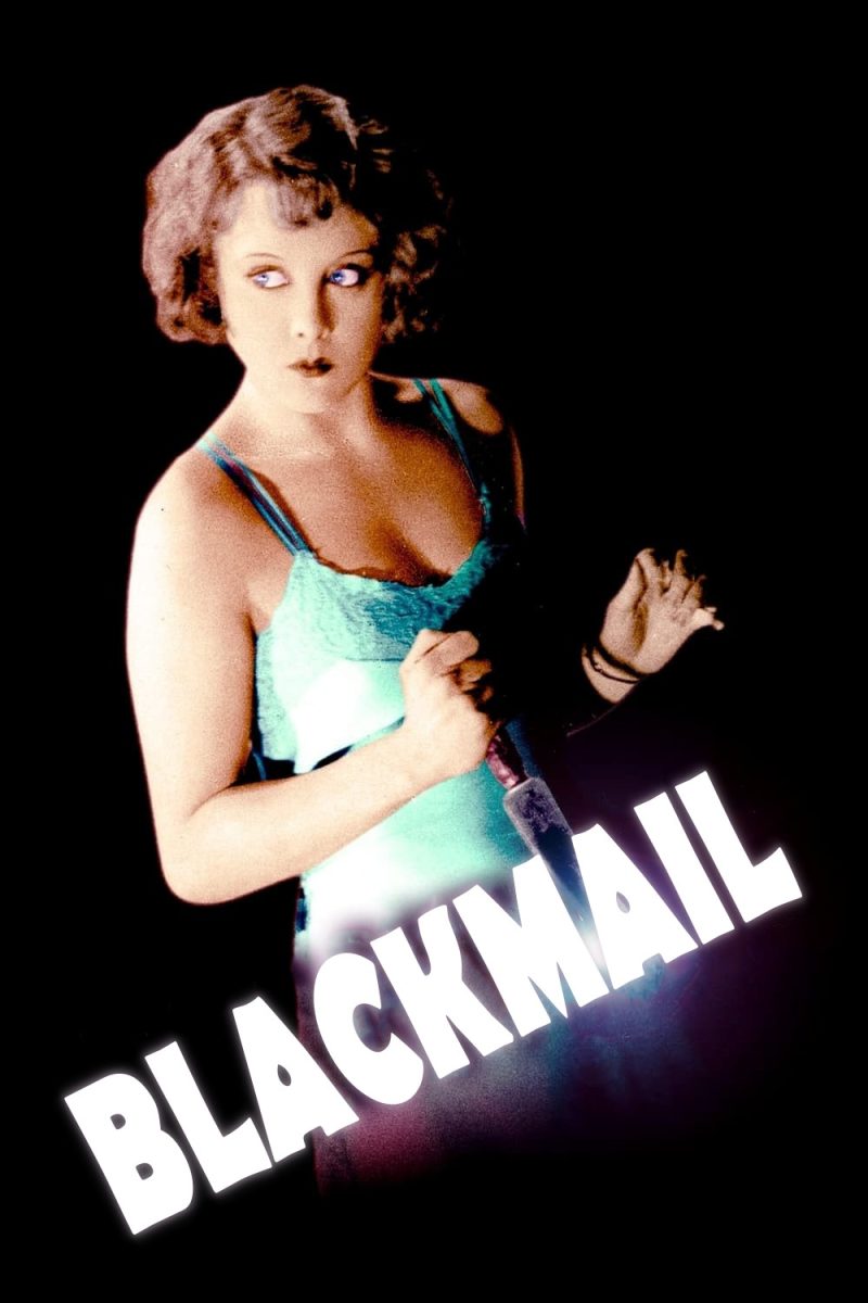 Poster for the movie "Blackmail"