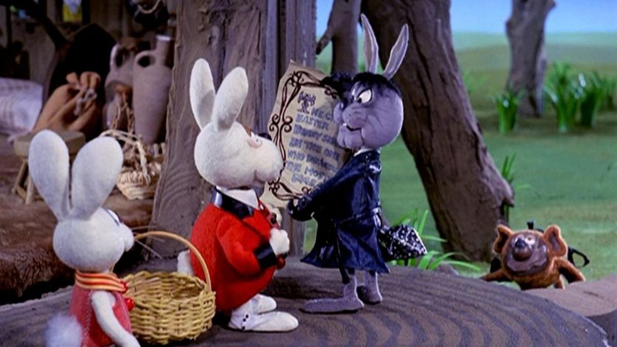 Image from the movie "Here Comes Peter Cottontail"