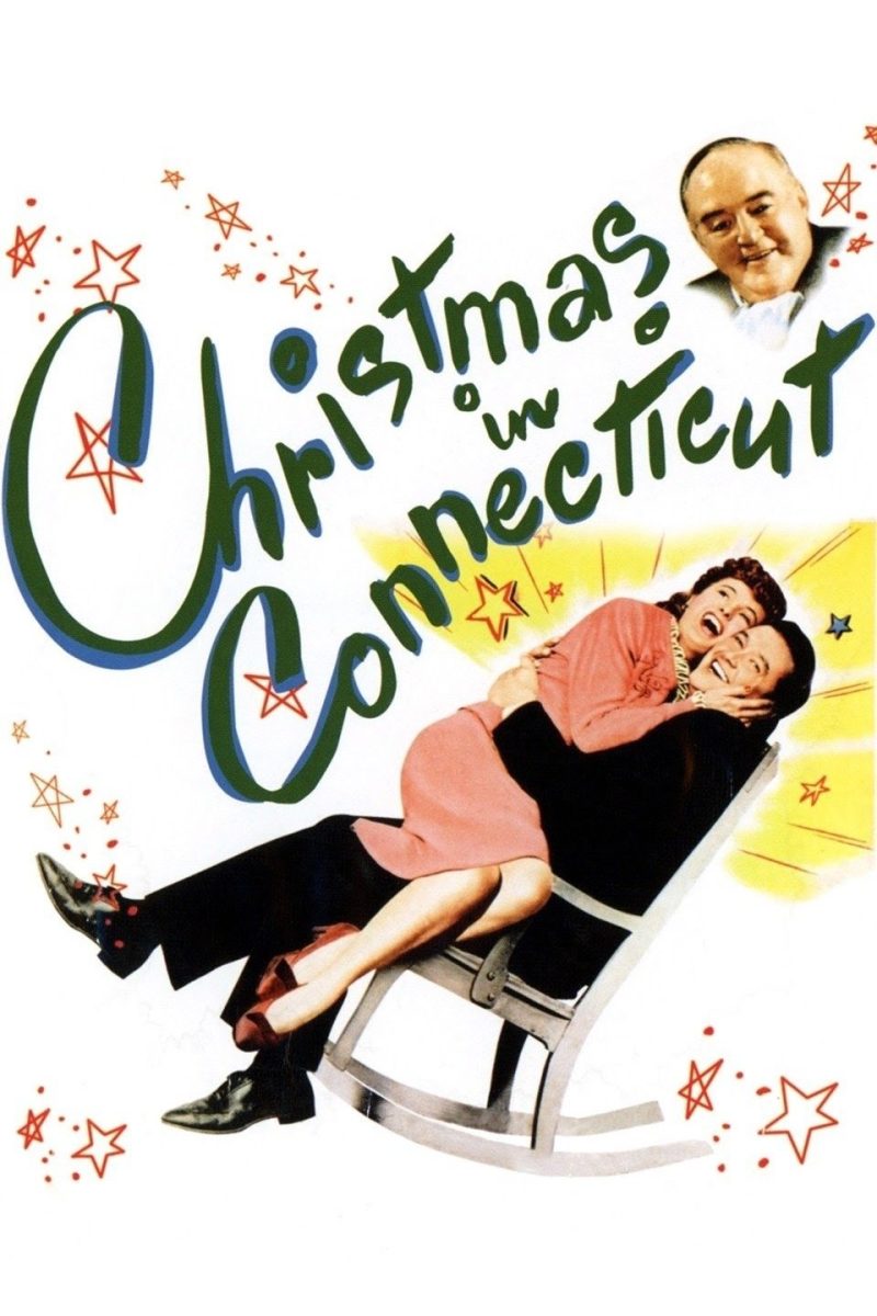 Poster for the movie "Christmas in Connecticut"