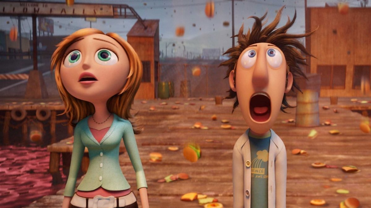 Image from the movie "Cloudy with a Chance of Meatballs"