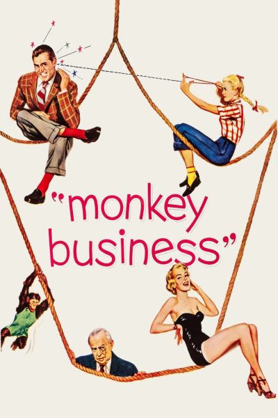 Poster for the movie "Monkey Business"