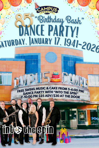 BIRTHDAY DANCE PARTY GRAPHIC