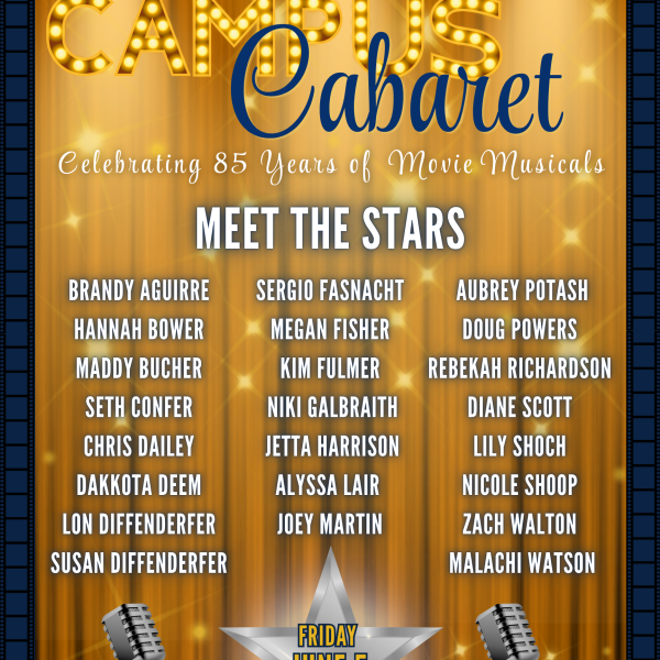 CAMPUS CABARET CAST