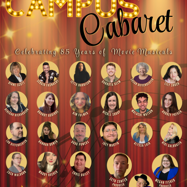 Campus Cabaret POSTER (27 x 41 in) 1