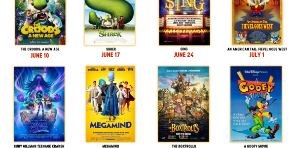 FREE FAMILY FILM SERIES SUMMER 2025 POSTER FREE FAMILY FILM SERIES SUMMER 2025 POSTER