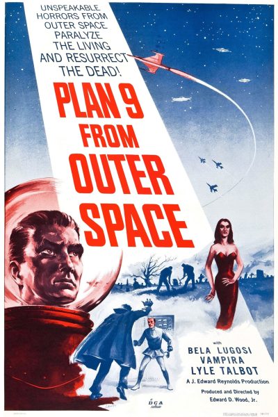 Poster for the movie "Plan 9 from Outer Space"